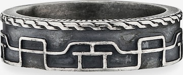 caï Ring in Silver: front