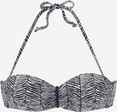 VENICE BEACH Bikini top 'Sugar' in Black / White, Item view