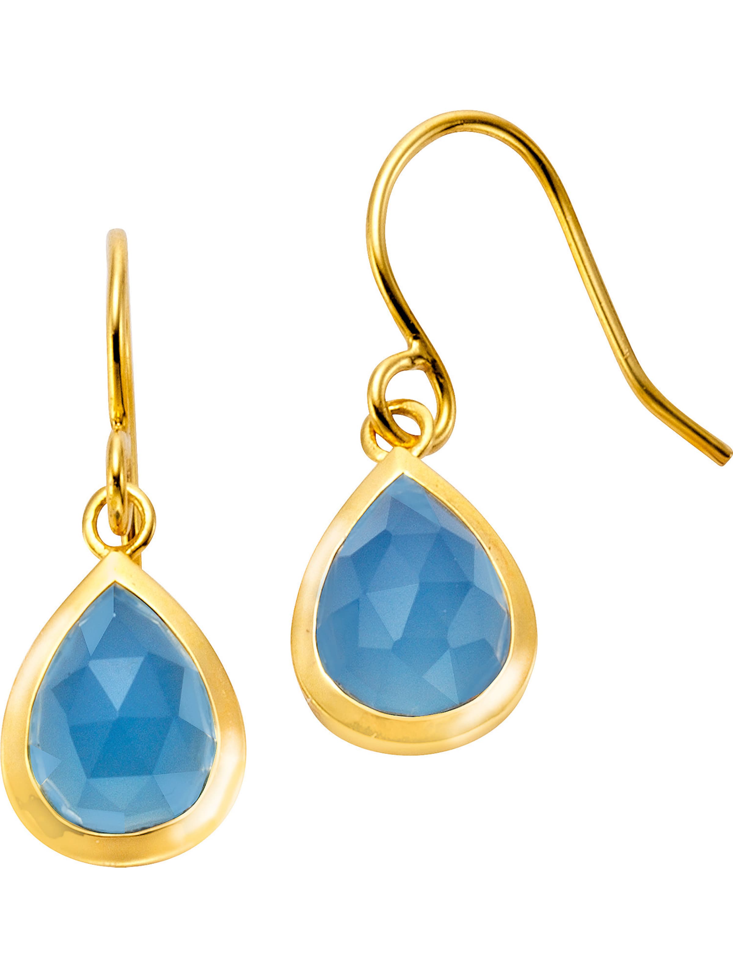 Jamelli Earrings in Gold: front