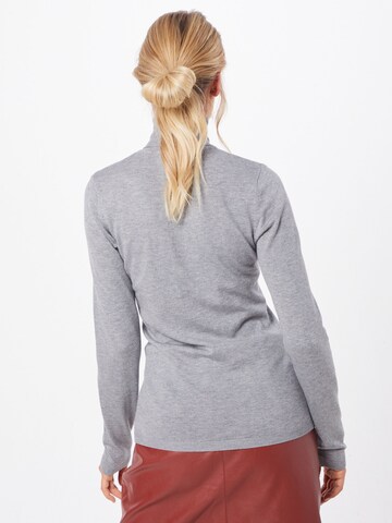 ICHI Sweater 'Mafa' in Grey: back