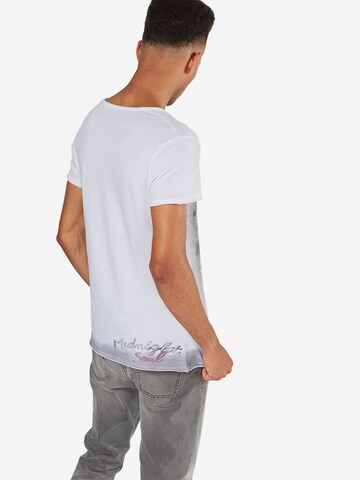 Key Largo T-shirt 'MT ALIVE round' i vit