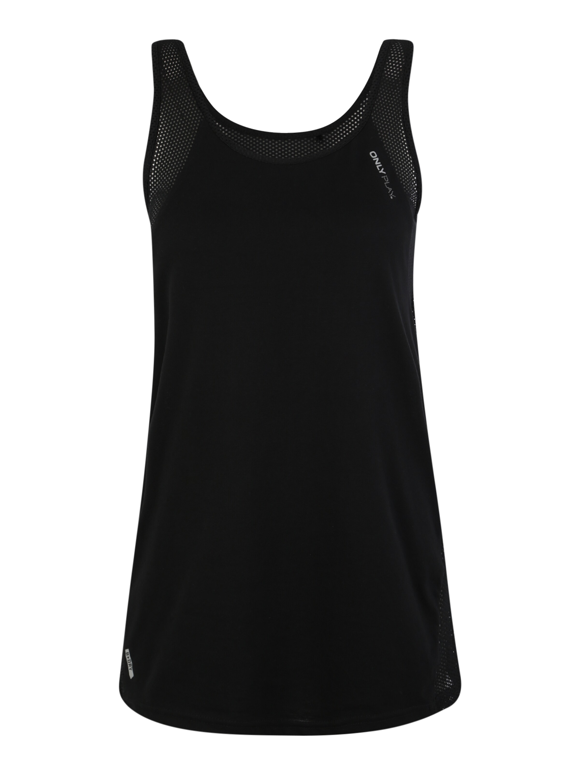 ONLY PLAY - Sporttop 'JACKIE' in de kleur Zwart