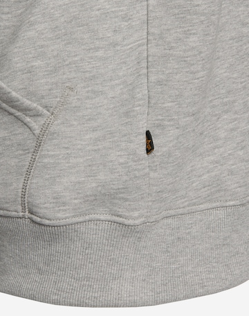 ALPHA INDUSTRIES - Sweatshirt em cinzento