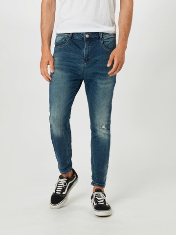 Hailys Men Slimfit Jeans 'Jonas' in Blauw: voorkant