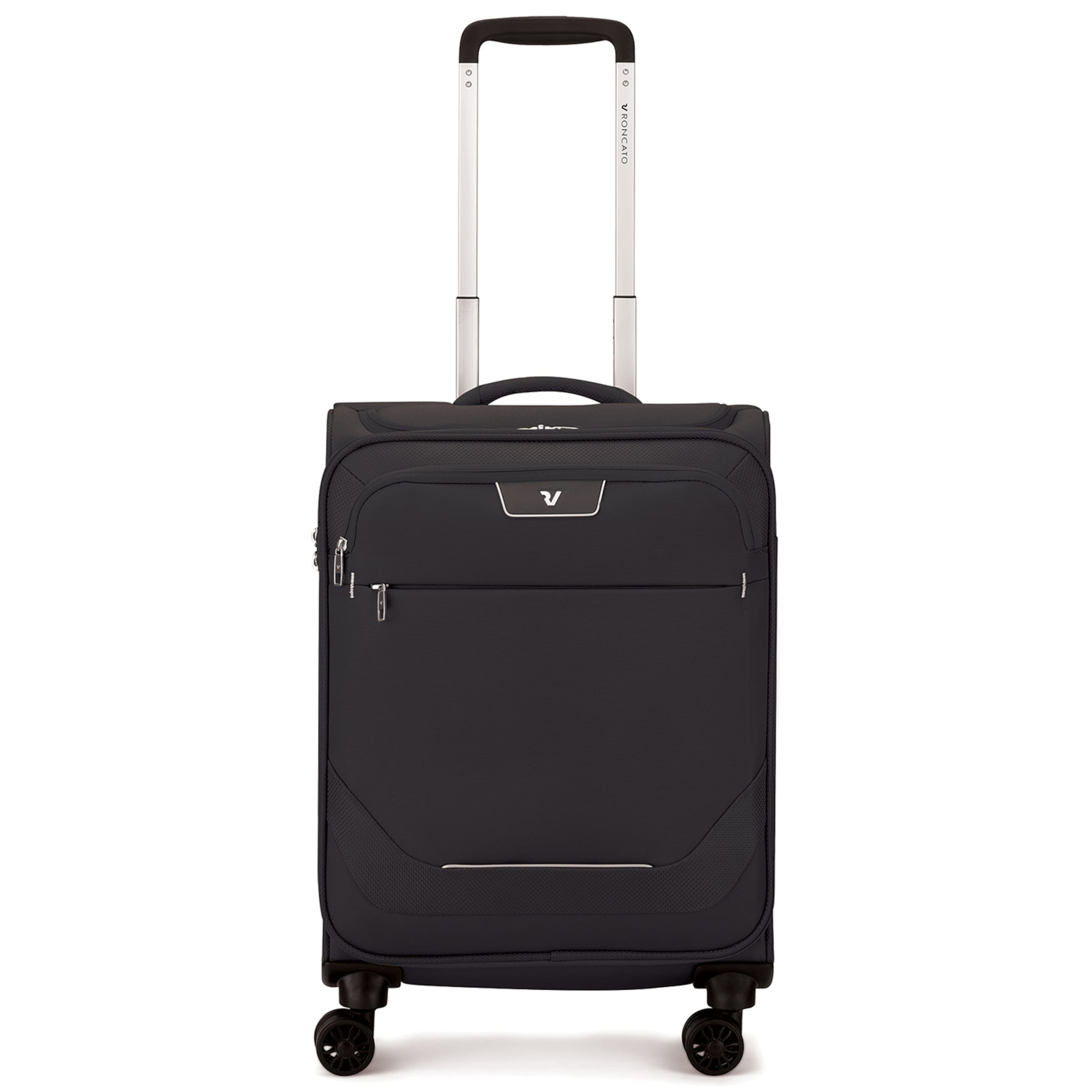 Roncato Trolley 'Joy' in Schwarz: Vorderseite