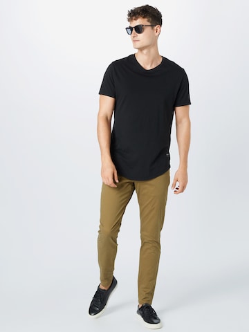 Only & Sons - Slimfit Pantalón plisado 'Cam' en beige