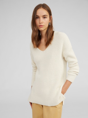 EDITED Trui in Beige: voorkant