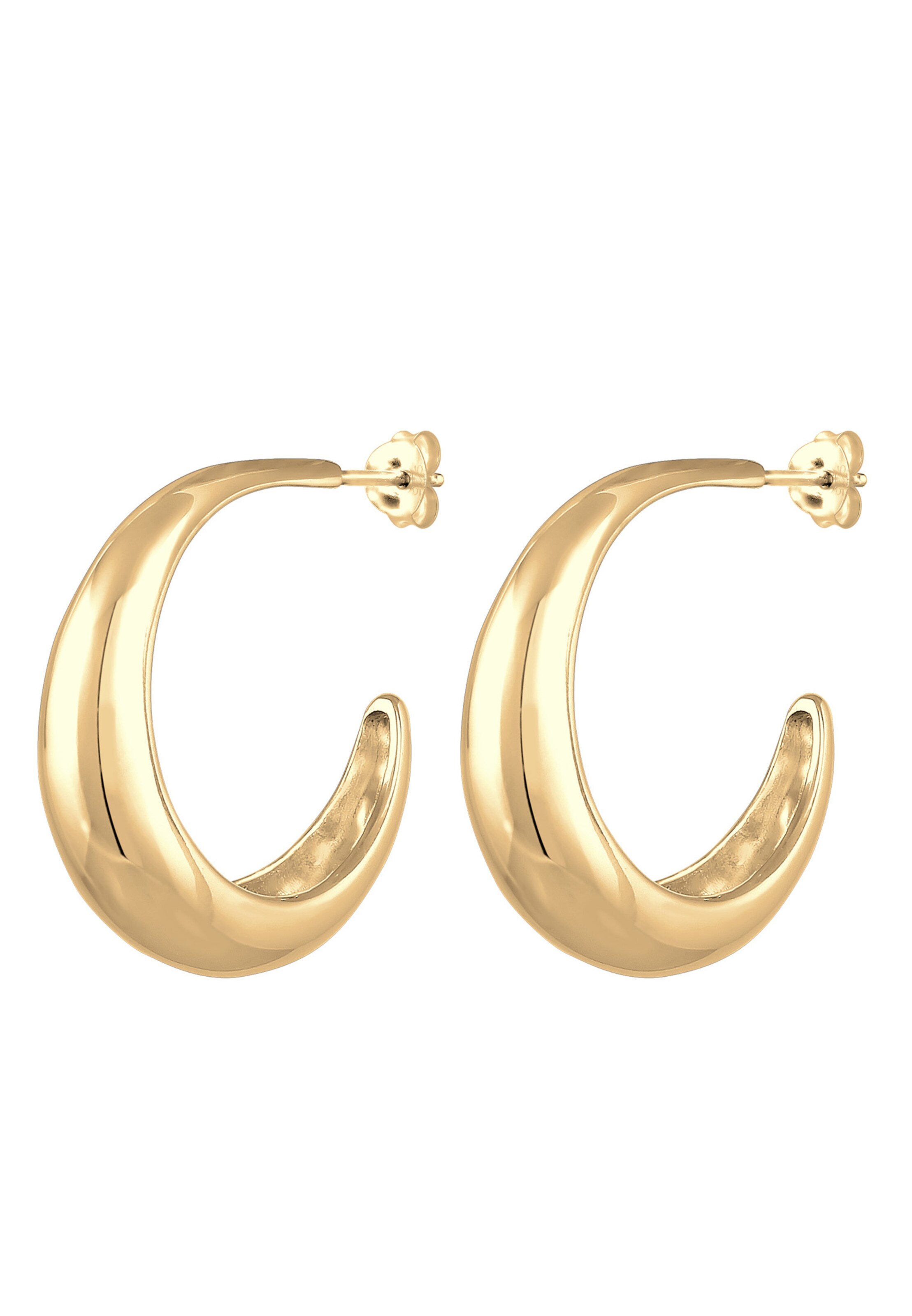 Boucles d'oreilles ELLI en or : devant
