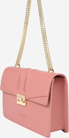 Seidenfelt Manufaktur Crossbody Bag 'Roros' in Pink: side