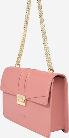 Seidenfelt Manufaktur Crossbody Bag 'Roros' in Pink: side