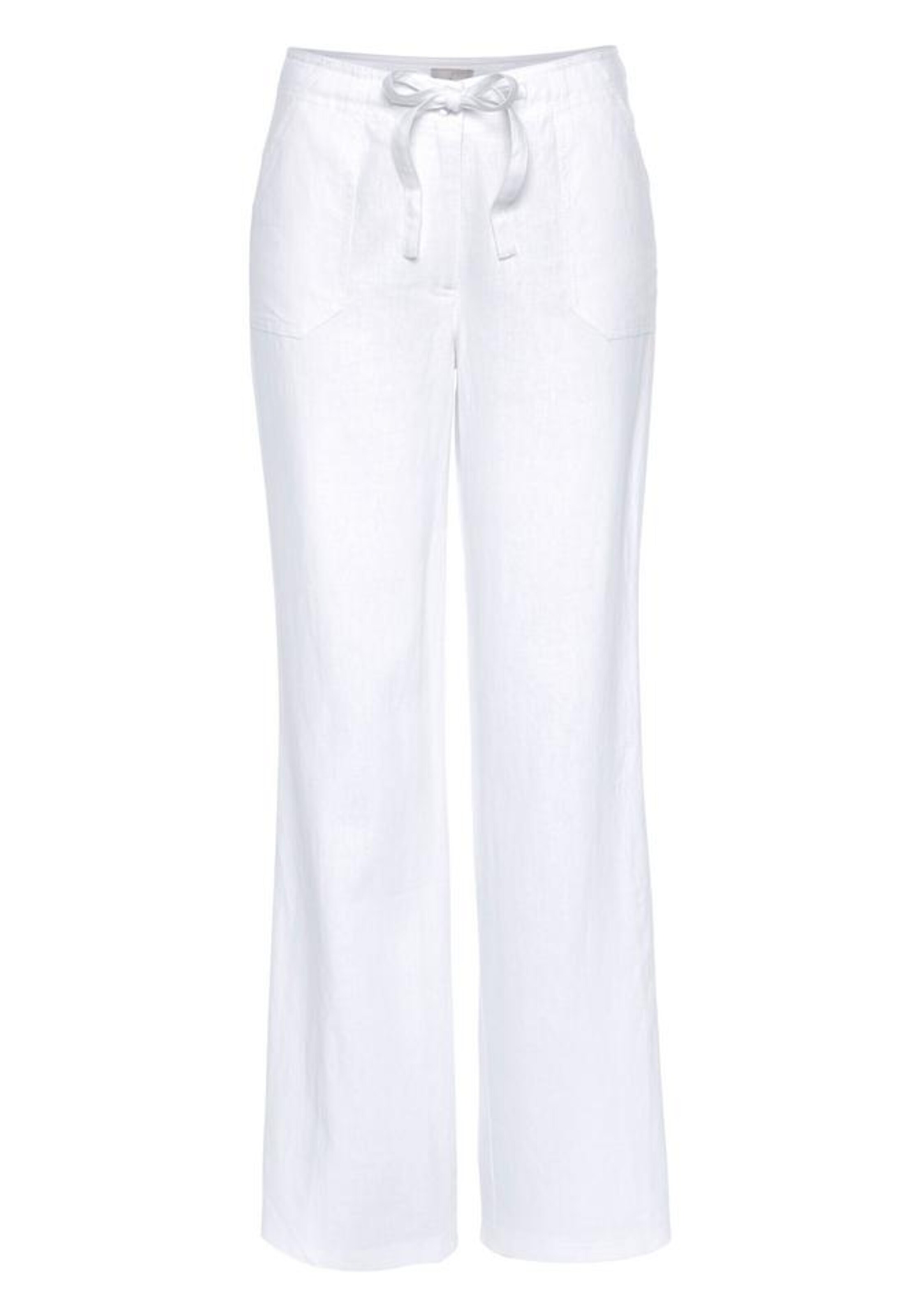 CHEER Loosefit Hose in Weiß: Vorderseite