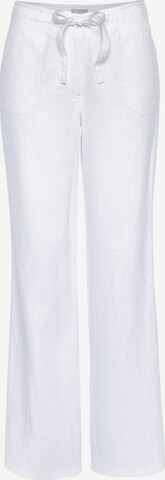 CHEER Boot cut Pants in White: front