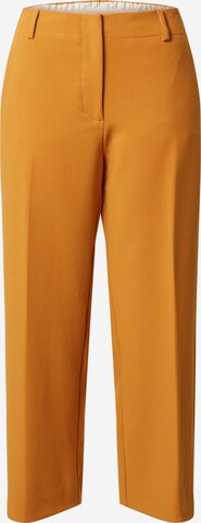 regular Pantaloni con piega frontale di Ottod’Ame in giallo: frontale