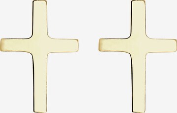 Boucles d'oreilles 'Kreuz' ELLI PREMIUM en or : devant