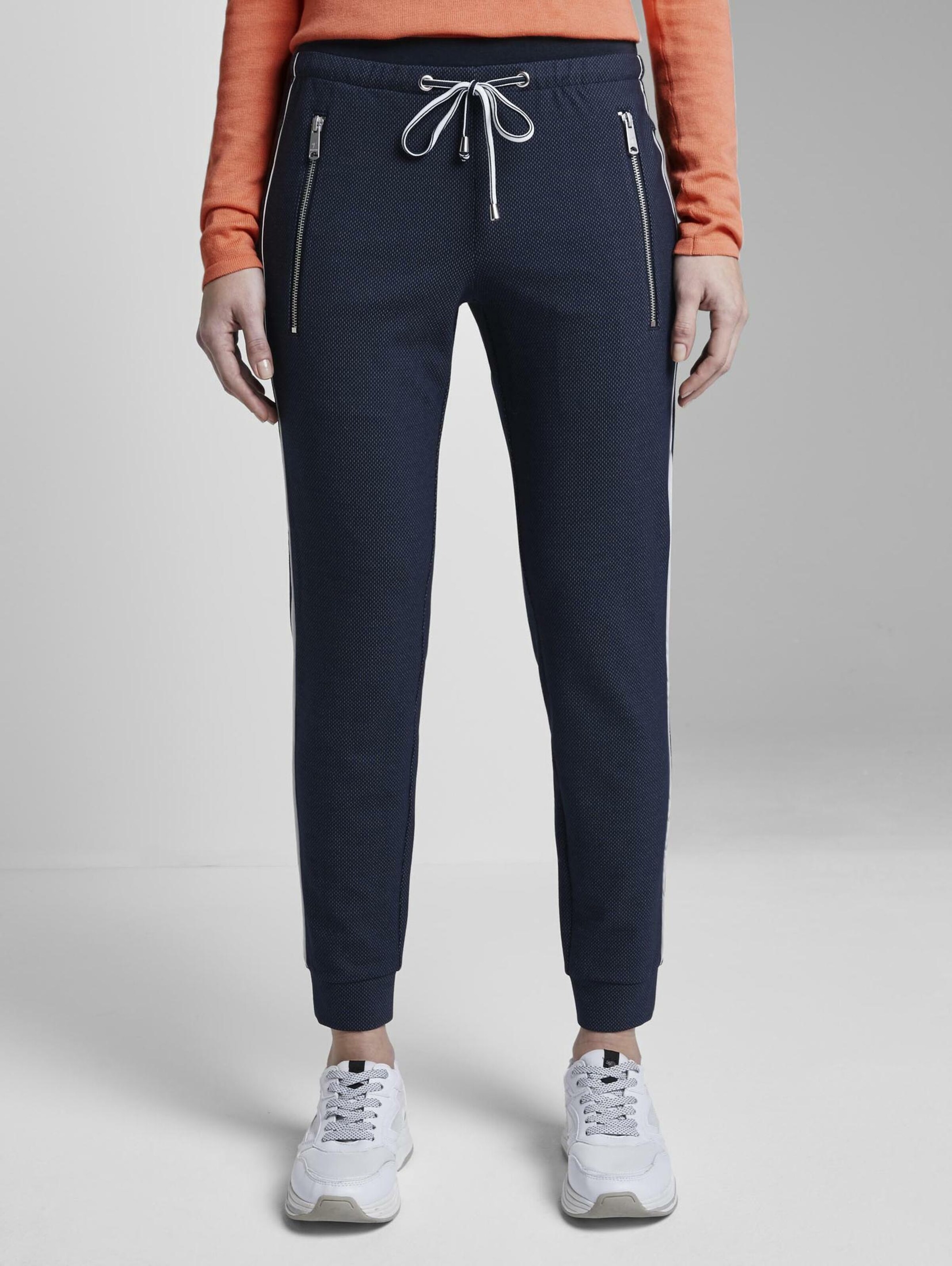 kék TOM TAILOR Nadrág: Elölnézet