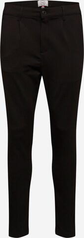 Kronstadt Slimfit Pantalon in Zwart: voorkant