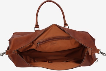 Borsa da viaggio 'Antique Avery' di Burkely in marrone