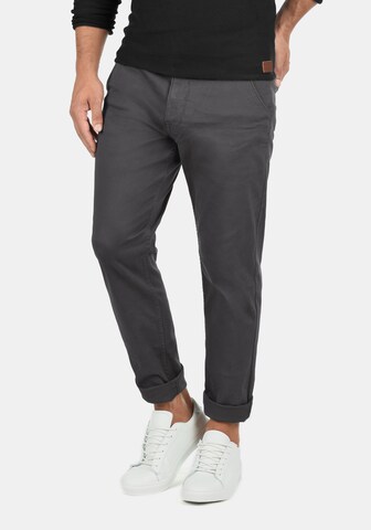 BLEND Regular Chino Pants 'Kainz' in Grey: front