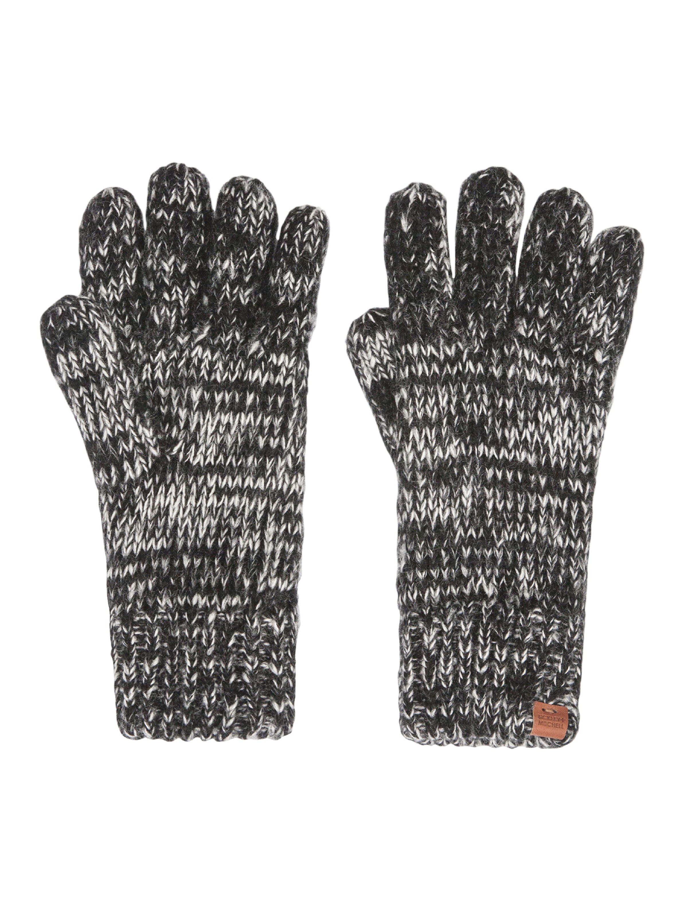 Bickley + Mitchell - Vingerhandschoenen in de kleur Basaltgrijs