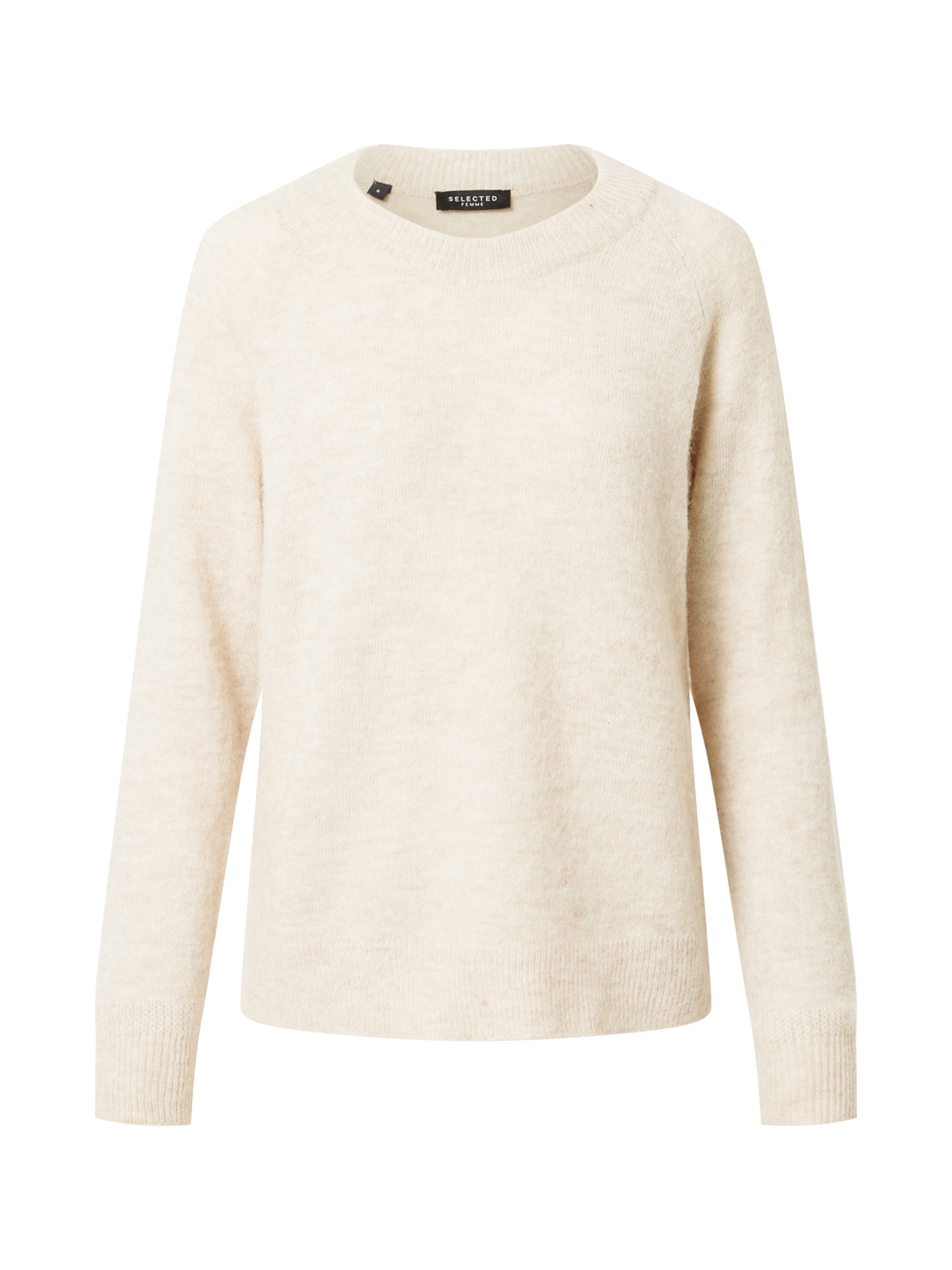 SELECTED Sweater 'SLFLULU' in Beige: front