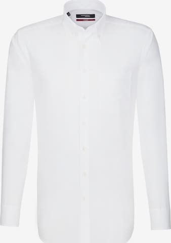 Coupe regular Chemise business 'Modern' SEIDENSTICKER en blanc : devant