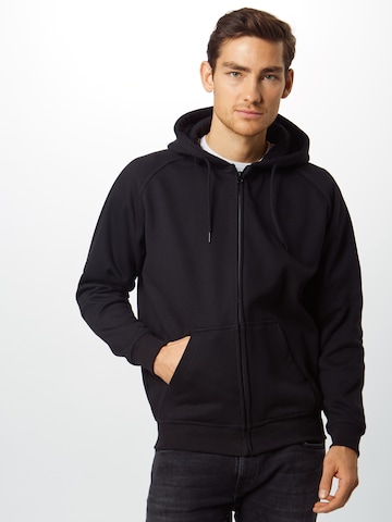 Urban Classics Sweatjakke i sort: forside