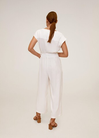 MANGO Jumpsuit in Wit