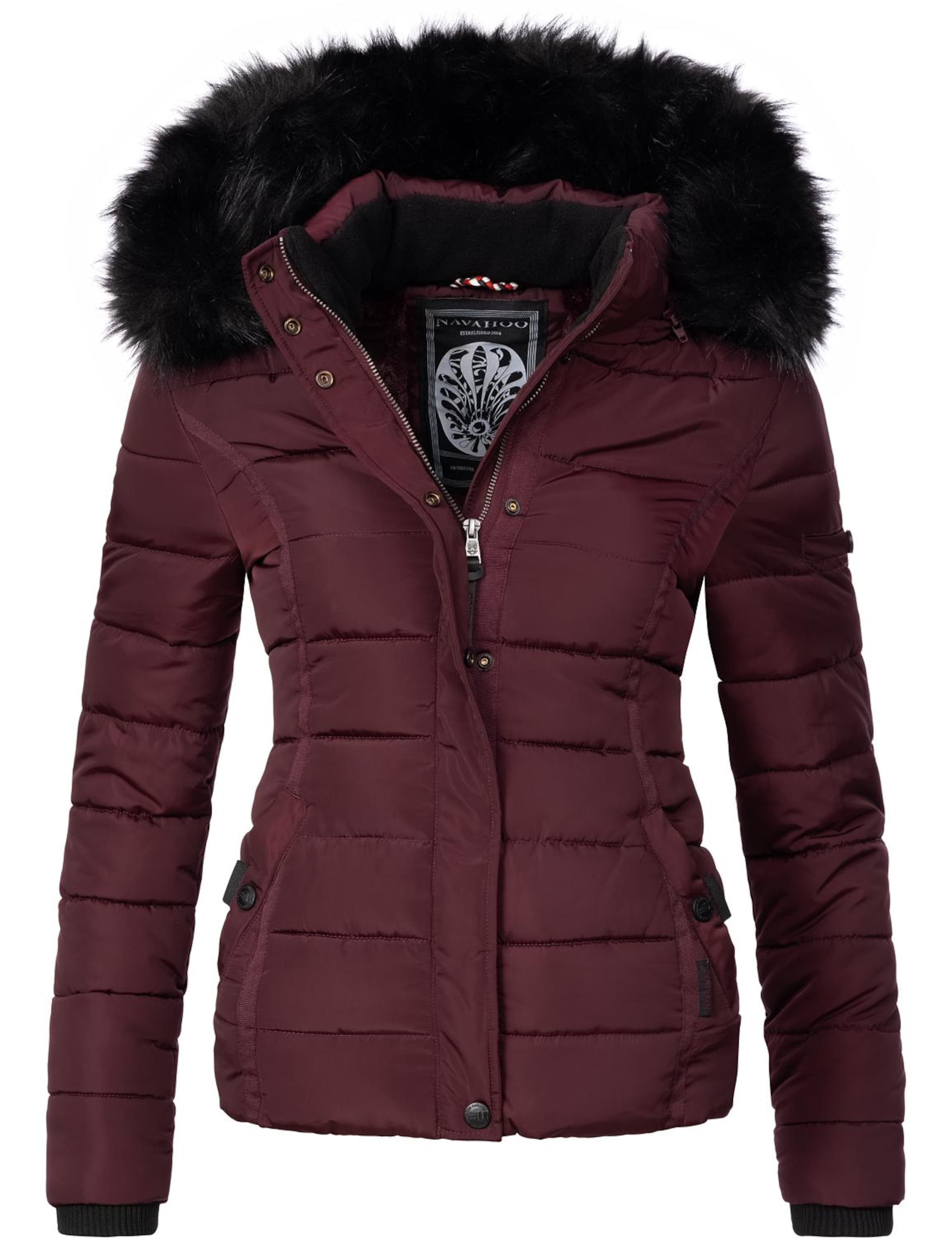NAVAHOO Zimná bunda 'Miamor' - Červená: predná strana