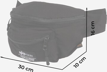 ALPHA INDUSTRIES Fanny Pack 'Big' in Black