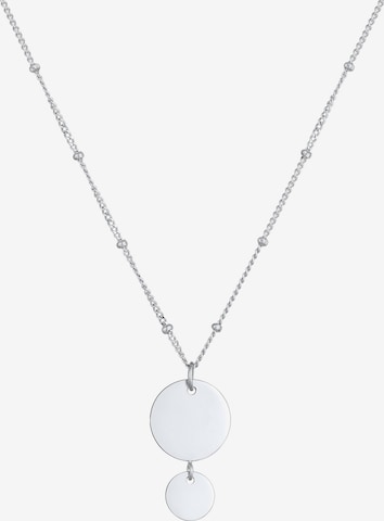 ELLI Necklace 'Kreis' in Silver: front