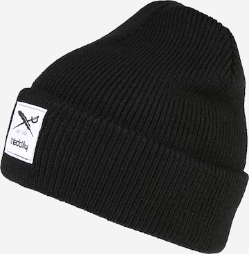 Iriedaily Beanie 'Smurpher Heavy' in Black: front