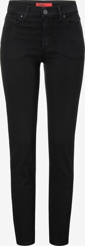 Angels Skinny Jeans in Black: front