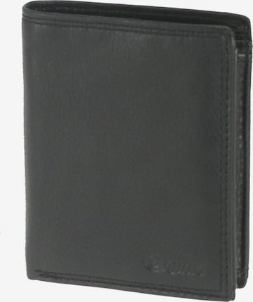 Esquire Wallet 'Duo' in Black: front