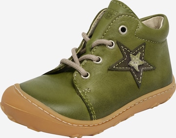 Pepino First-Step Shoes 'Romy' in Green: front