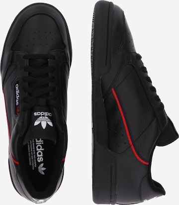 ADIDAS ORIGINALS Låg sneaker 'CONTINENTAL 80' i svart