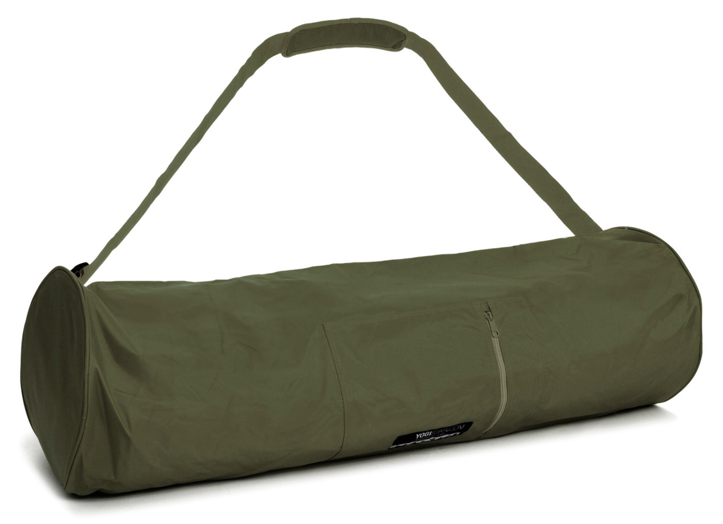 YOGISTAR.COM - Yogatasche Basic - Zip - Extra Big - Nylon - 80 Cm in grün