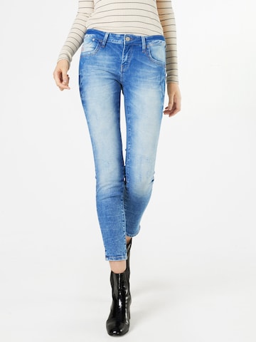 Mavi Skinny Jeans 'Adriana Ankle' in Blauw: voorkant