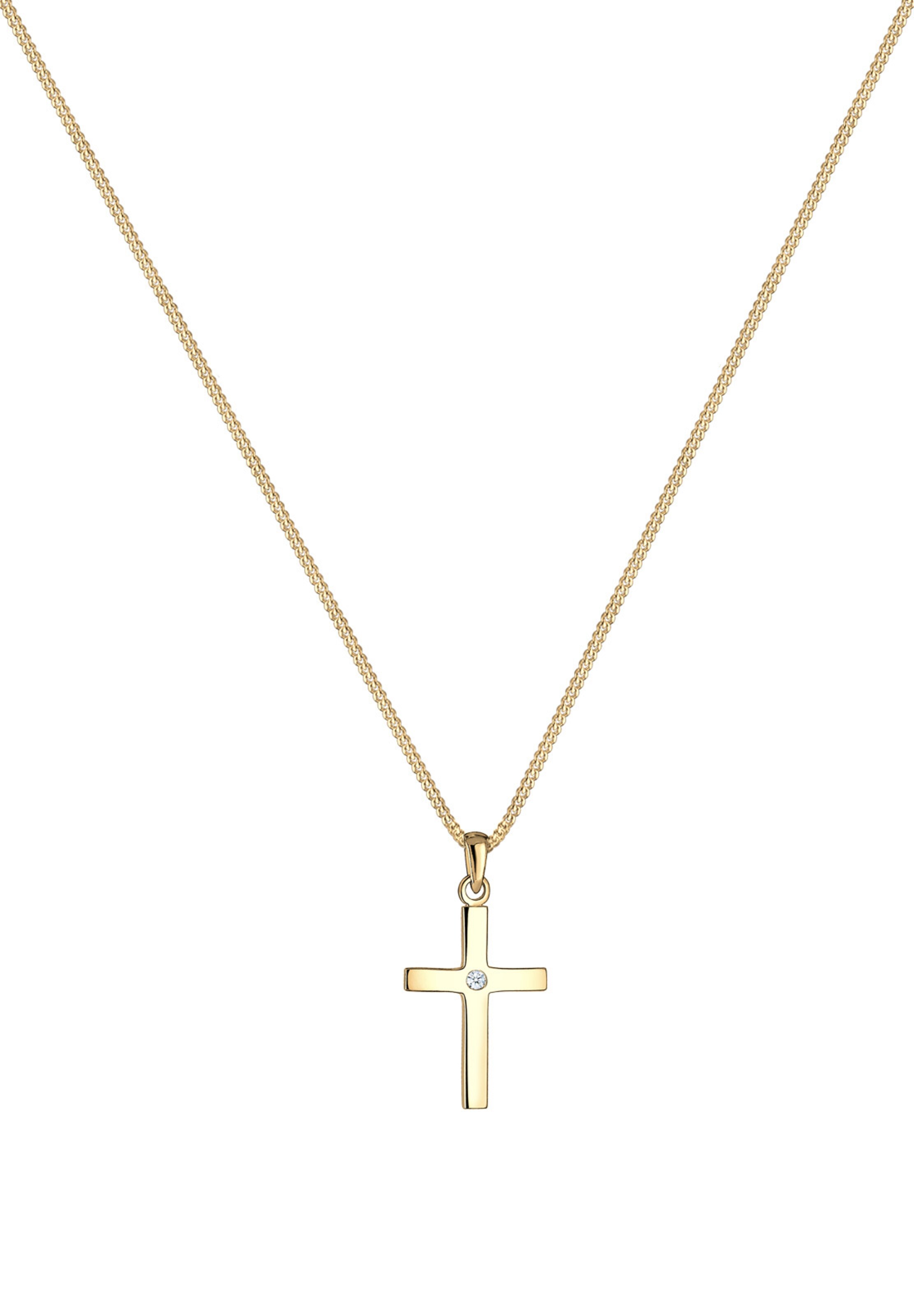 Chaîne 'Kreuz' Elli DIAMONDS en or