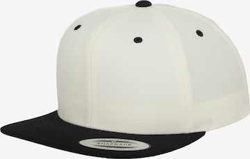 Casquette Flexfit en blanc : devant