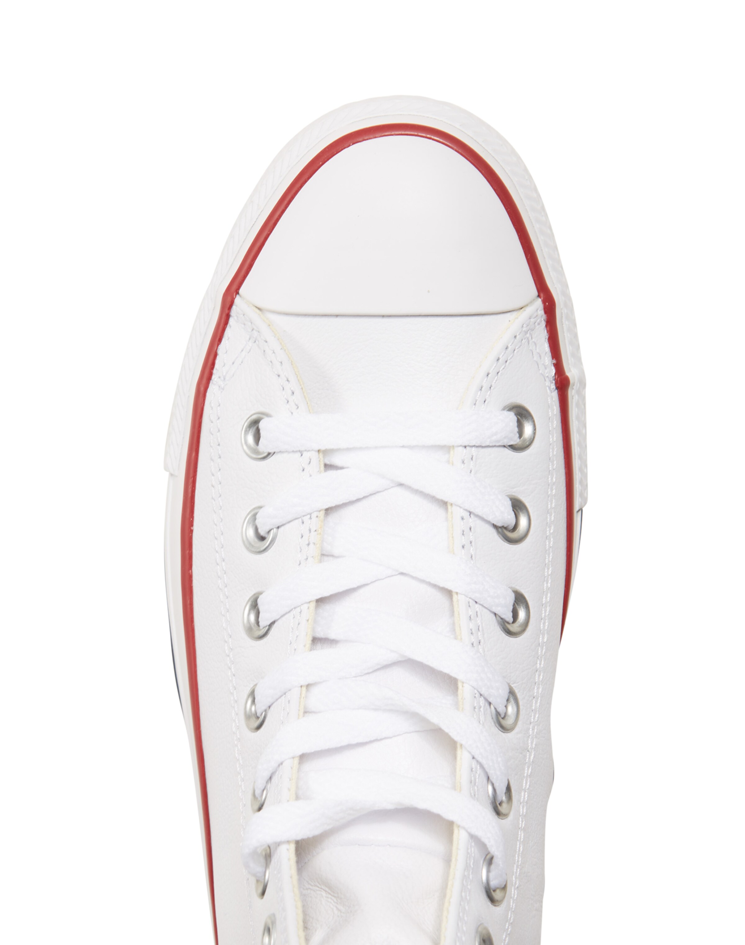 CONVERSE Kotníkové tenisky 'CHUCK TAYLOR ALL STAR CLASSIC HI LEATHER' – bílá