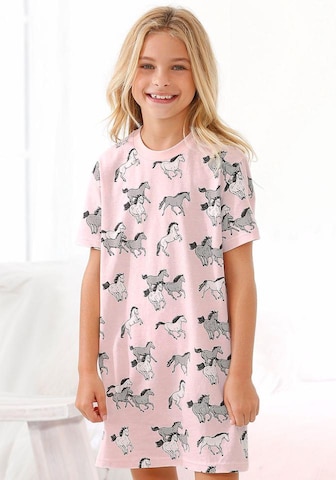 PETITE FLEUR Nightgown in Pink: front