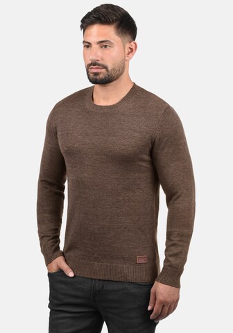 BLEND Strickpullover 'Lars' in Braun: predná strana