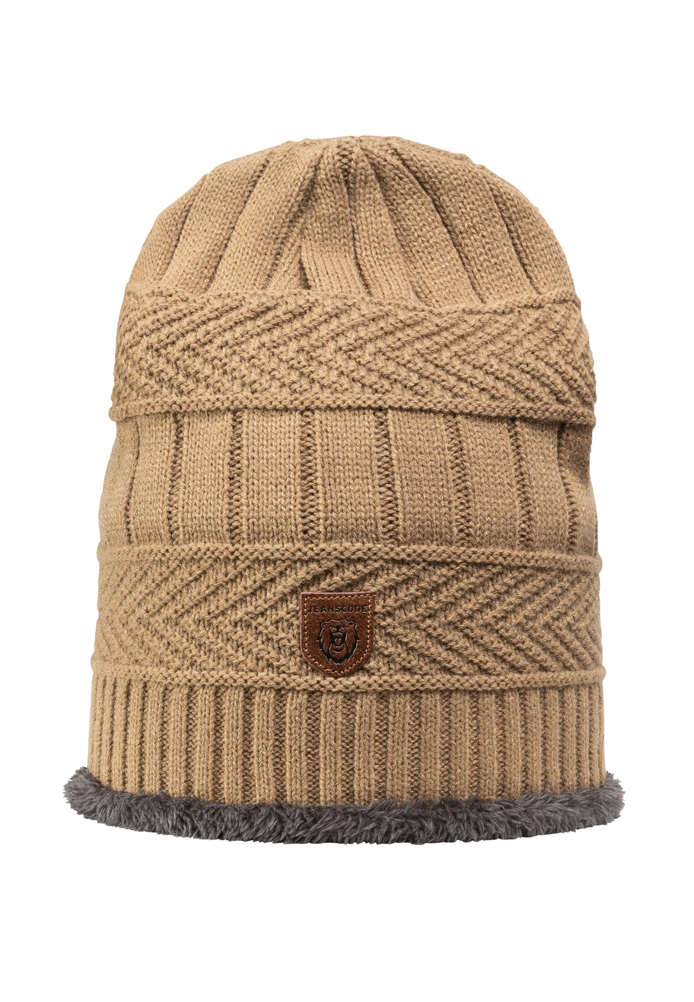 INDICODE JEANS Muts 'Siracusa Hoddie' in Beige