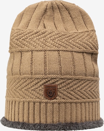 INDICODE JEANS Beanie 'Siracusa Hoddie' in Beige