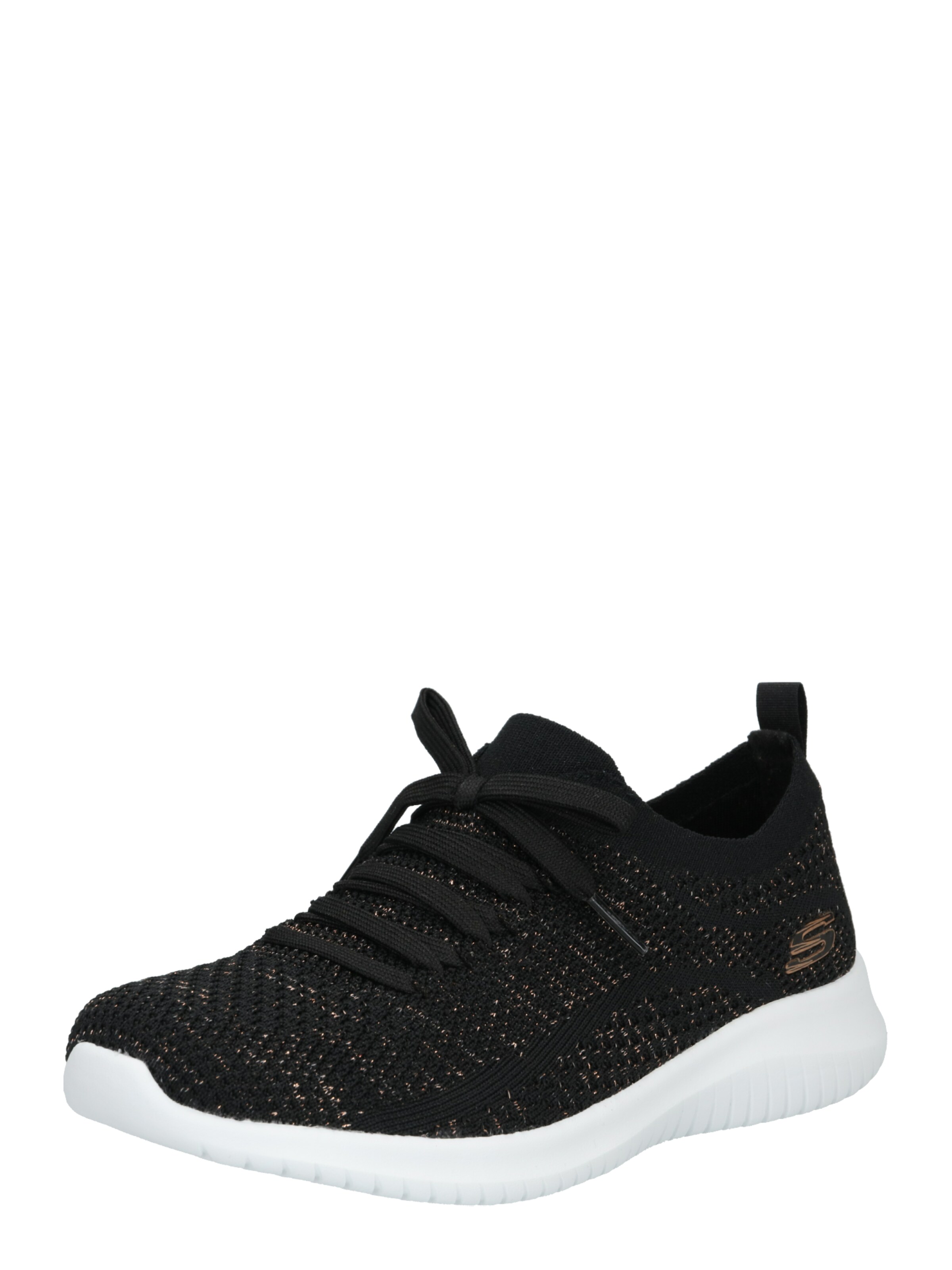 basket skechers femme or