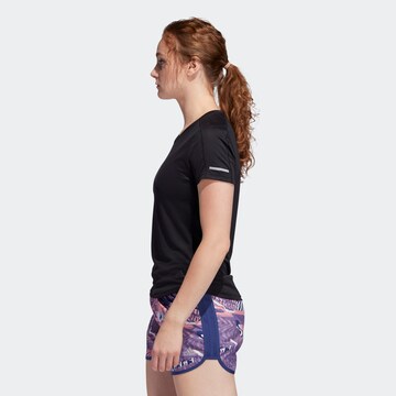 ADIDAS PERFORMANCE Funktionsbluse '3-Streifen' i sort