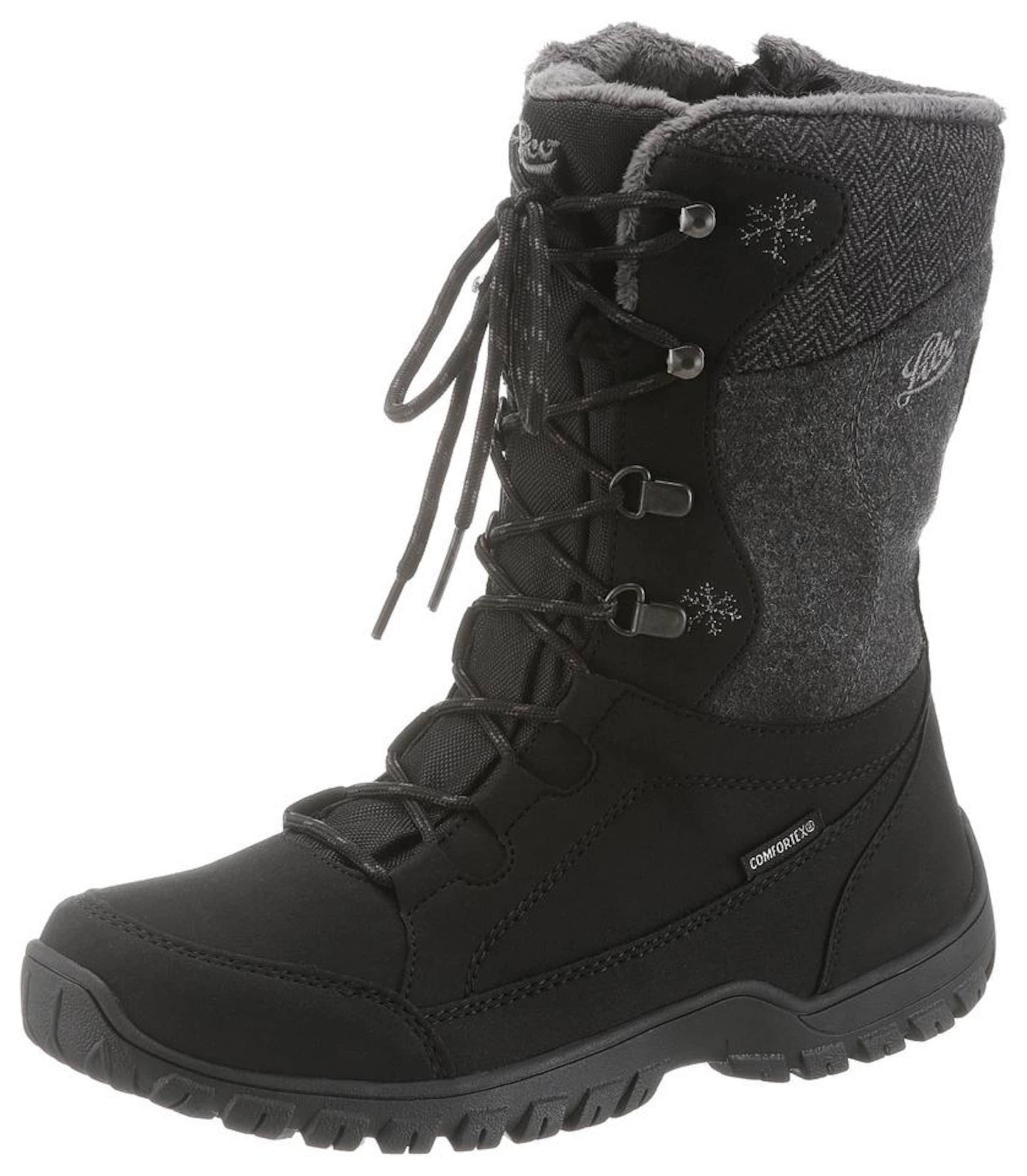 LICO Boots 'Maike' in Schwarz: Vorderseite