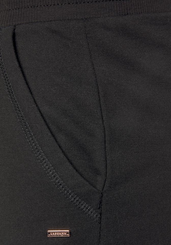 LASCANA Spodnji del pižame | črna barva