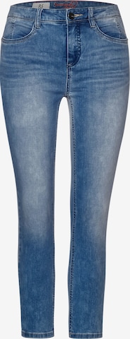 STREET ONE Slimfit Jeans in Blau: predná strana