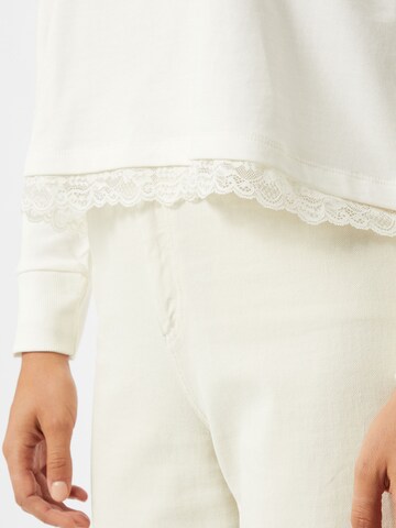 ABOUT YOU Sweatshirt 'Charleen' in White